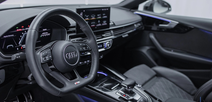 Audi A5 cena 214900 przebieg: 45000, rok produkcji 2021 z Skalbmierz małe 781